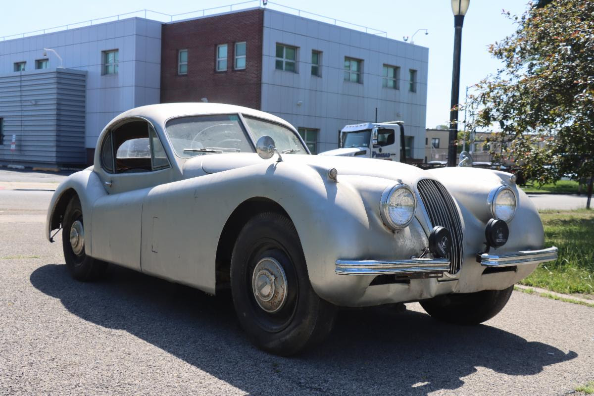 Rare 1952 Jaguar XK120 Fixed-Head Coupe Project