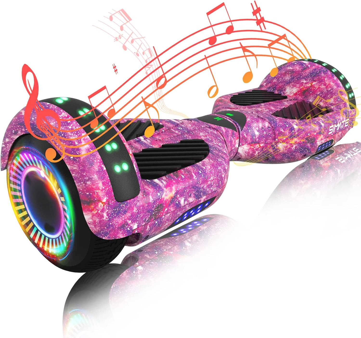 SIMATE Customer Return Bluetooth & Corlorful LED Lights Hoverboard. 1000 Units. EXW Los Angeles $15.00 Unit. Retail $129.99 (New)