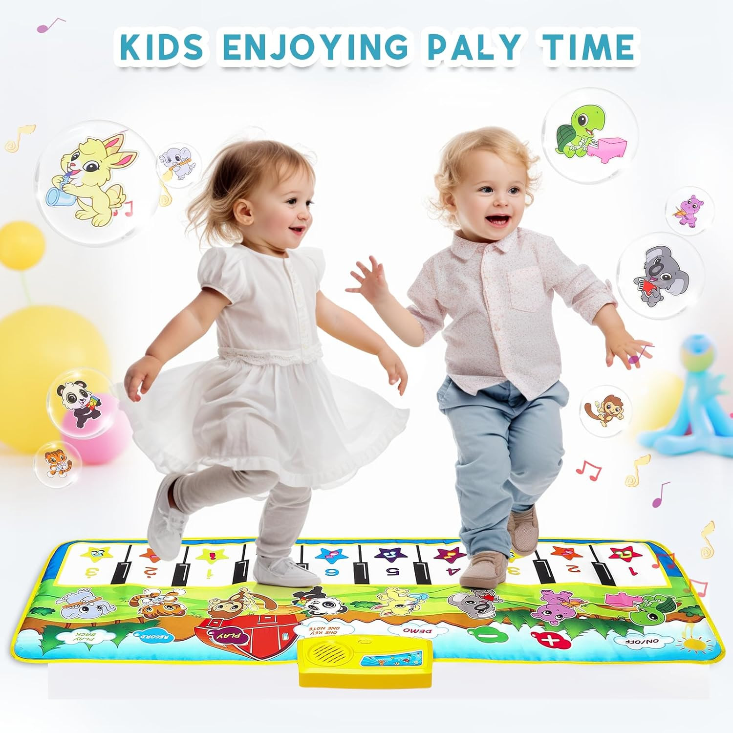 8 Instrument Sounds Piano Mat for Toddlers. 3920 Units.  EXW Los Angeles $4.95 Unit. Retail $22.99