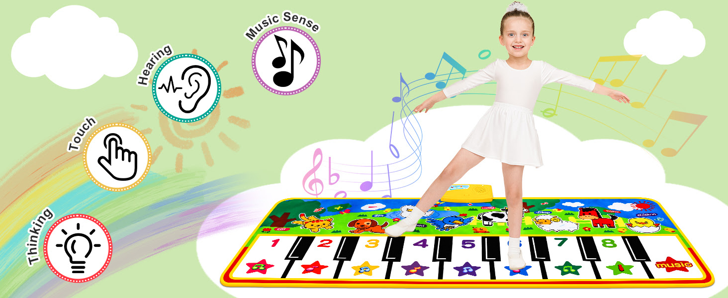 Dance and Play with Our Animal Sound Mat!