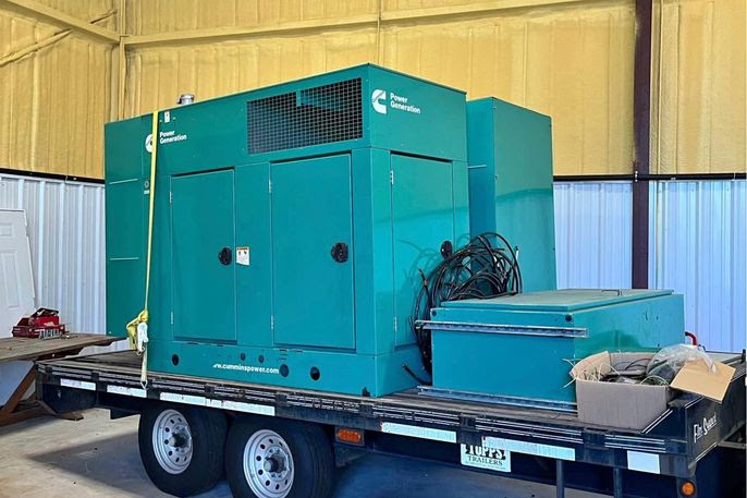 2009 Cummins 60KW Natural Gas Generator, w/300 Hrs.