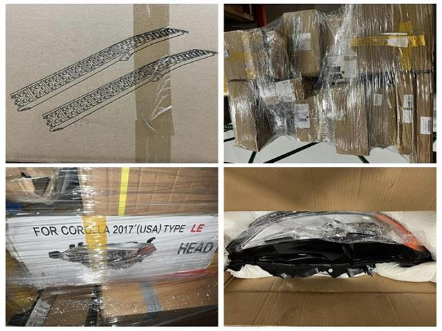 High Value Auto Parts and Accessory Truckload USA