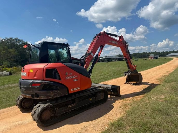2020 Kubota KX080-4 Excavator