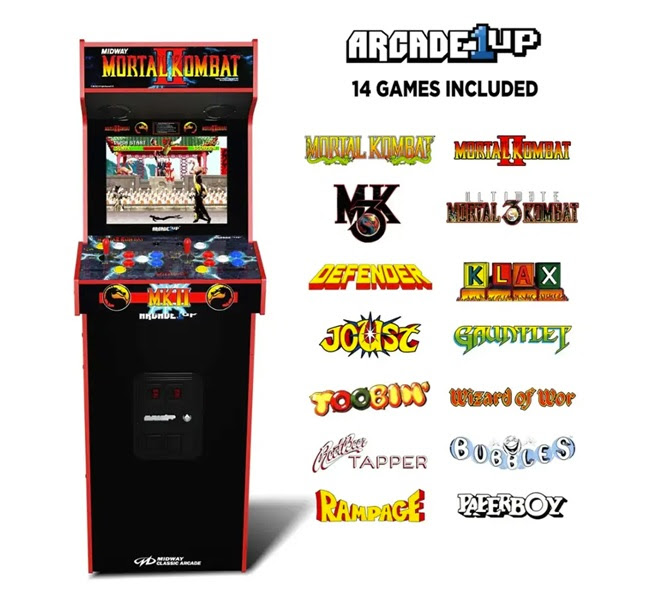 Mortal Kombat II Deluxe Arcade Game. 520 Units. EXW Los Angeles $250.00 Unit. Retail $499.99