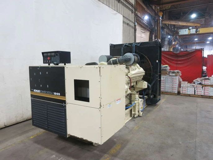 2000 Kohler 1000KW / Mitsubishi S12H-PTA Standby Diesel Generator