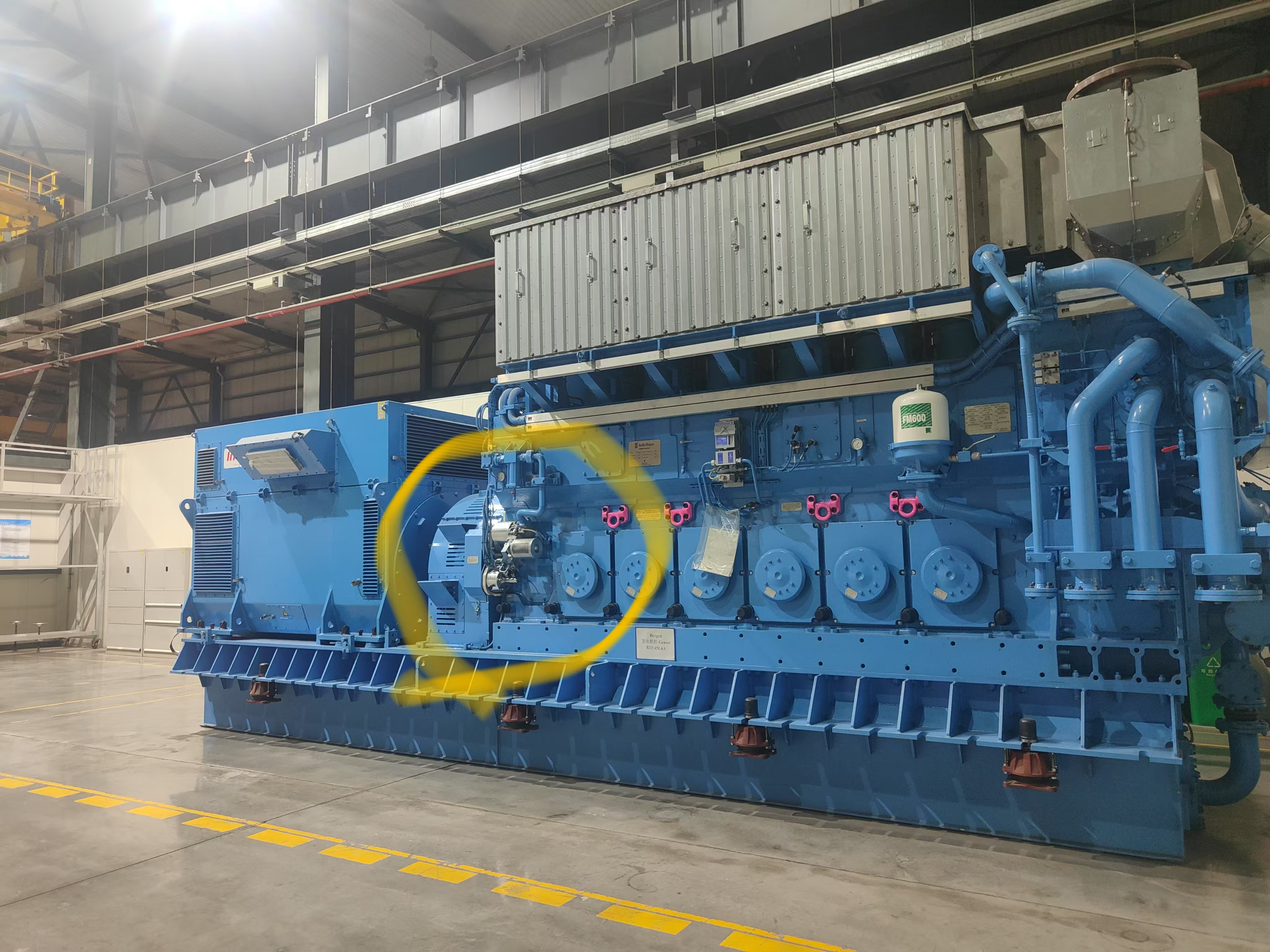 BERGEN 33 45L6 3500KW10000V 50HZ 750RPM-2017 SURPLUS NEW