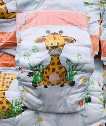 Diapers Carton packing