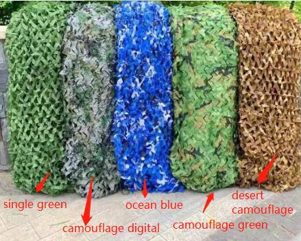 6 x 6 meter hunting military net camouflage shade mesh net for cover or event decoration higher quality