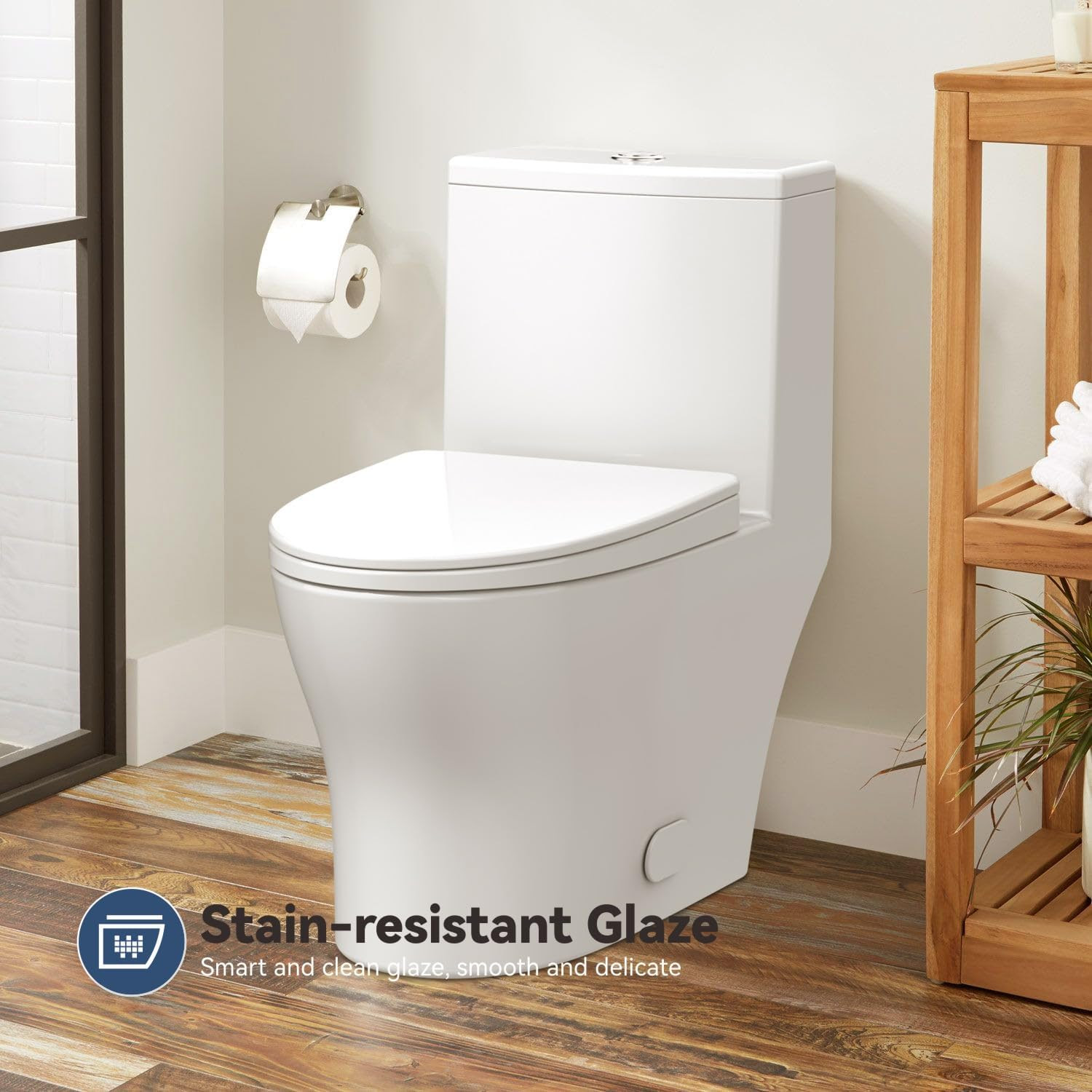 Dual Flush Elongated Standard One Piece Toilet.  300 Units. EXW Los Angeles $90.00 Unit. Retail $259.99