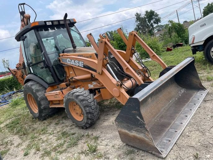 2007 Case 590 Super M Backhoe Loader