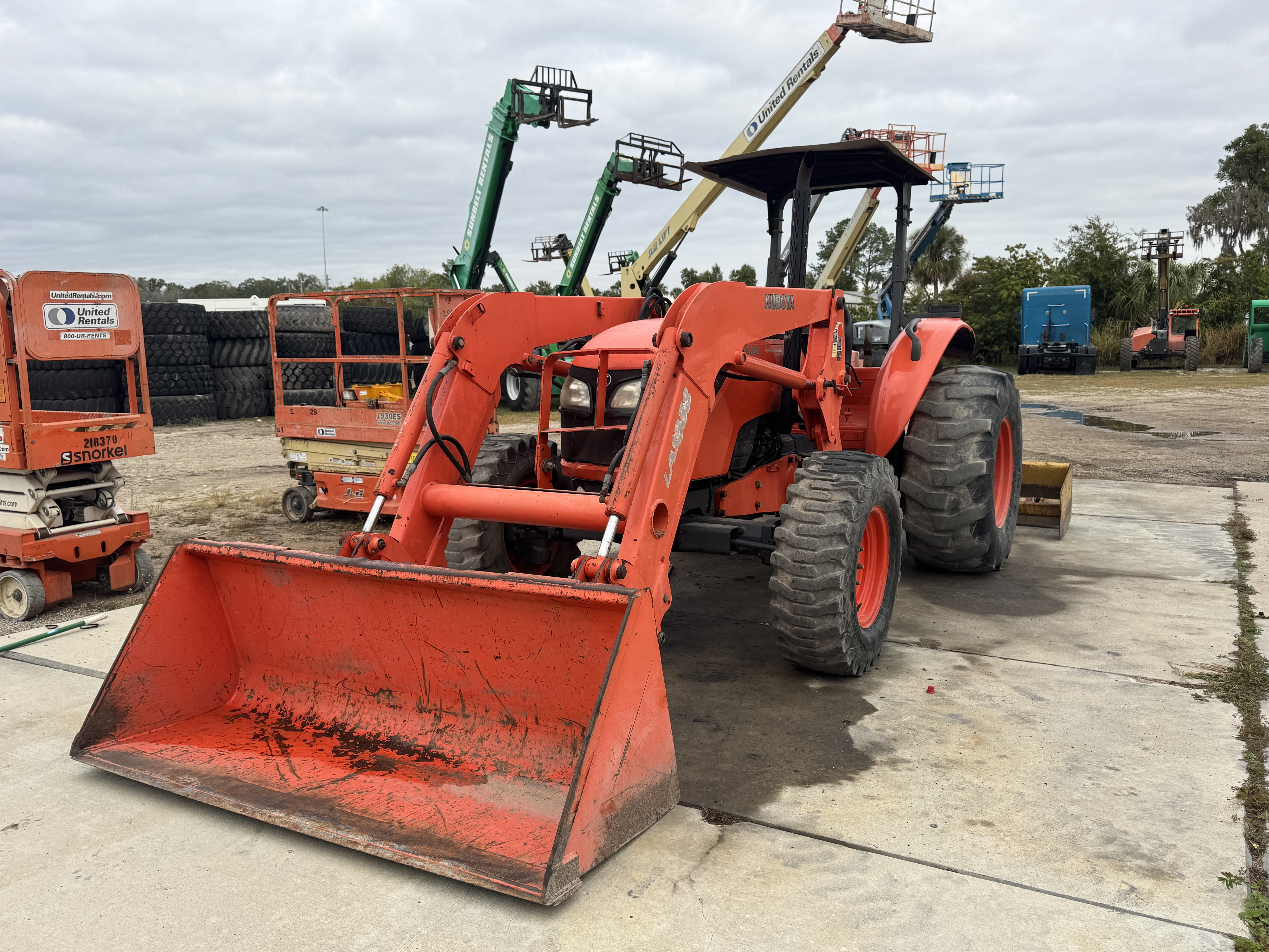 2008 KUBOTA M9540 TRACTOR