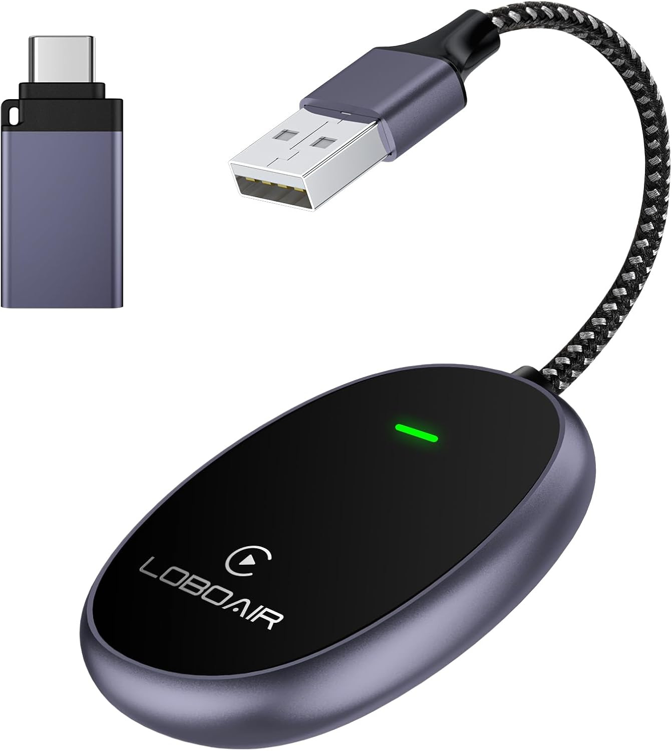 LOBOAIR Wireless Plug & Play Carplay Adapter. 1000 Units. EXW CA USA $7.95 Unit.