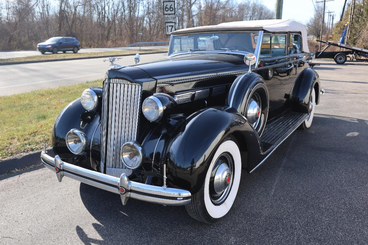 1937 Packard One-Twenty Convertible Sedan