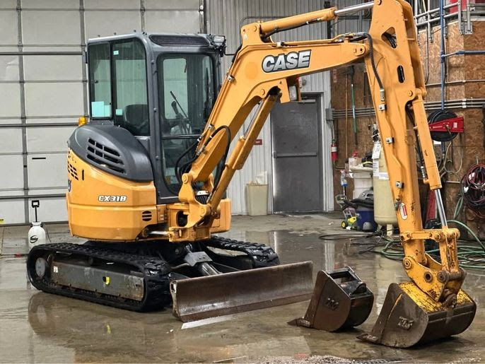 Very Nice! 2016 Case CX31B Excavator, 1 Owner!