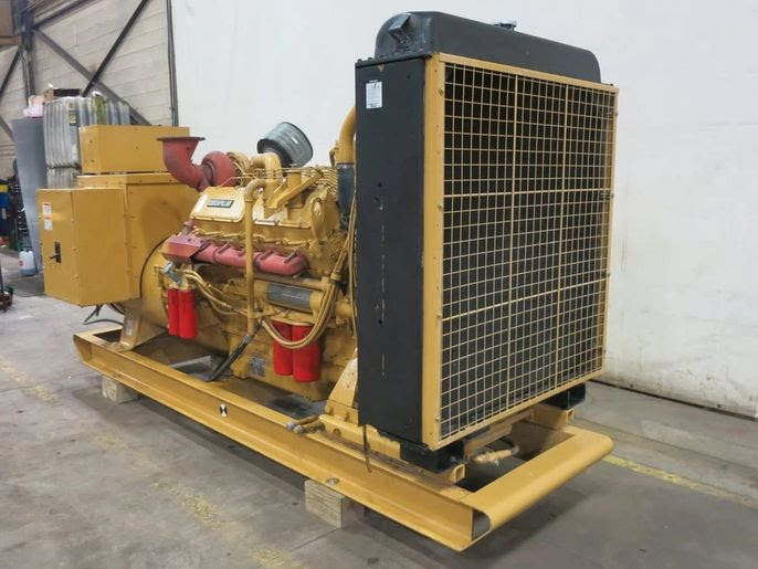 (2) CAT 3412 Generators, Low Hours, 500KW & 800KW!