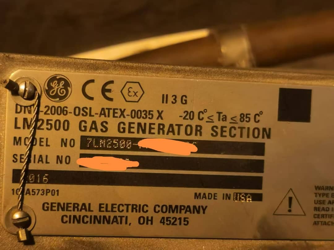 GE LM2500 Gasturbine