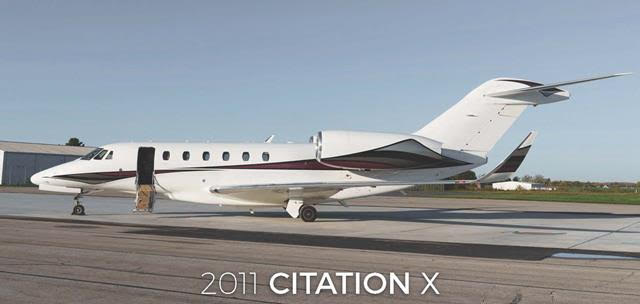 Highly desirable 2011 Citation X now available for sale. 
