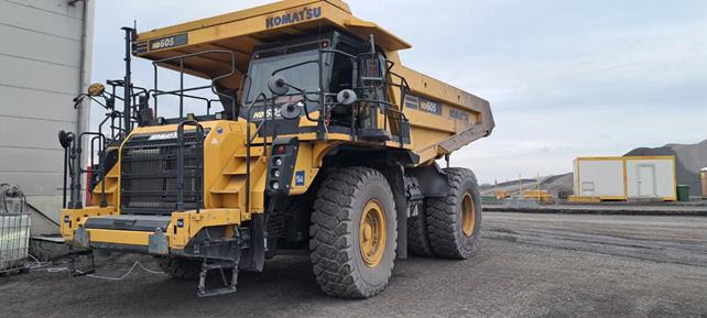 FOR SALE :  2017 KOMATSU HD605-8