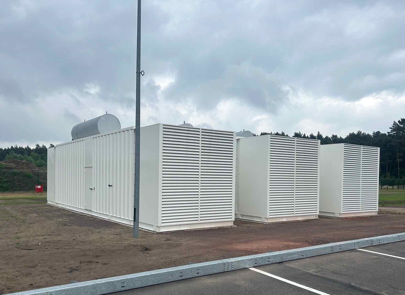 3 NEW Perkins diesel powered units for 550.000 Euro/unit.