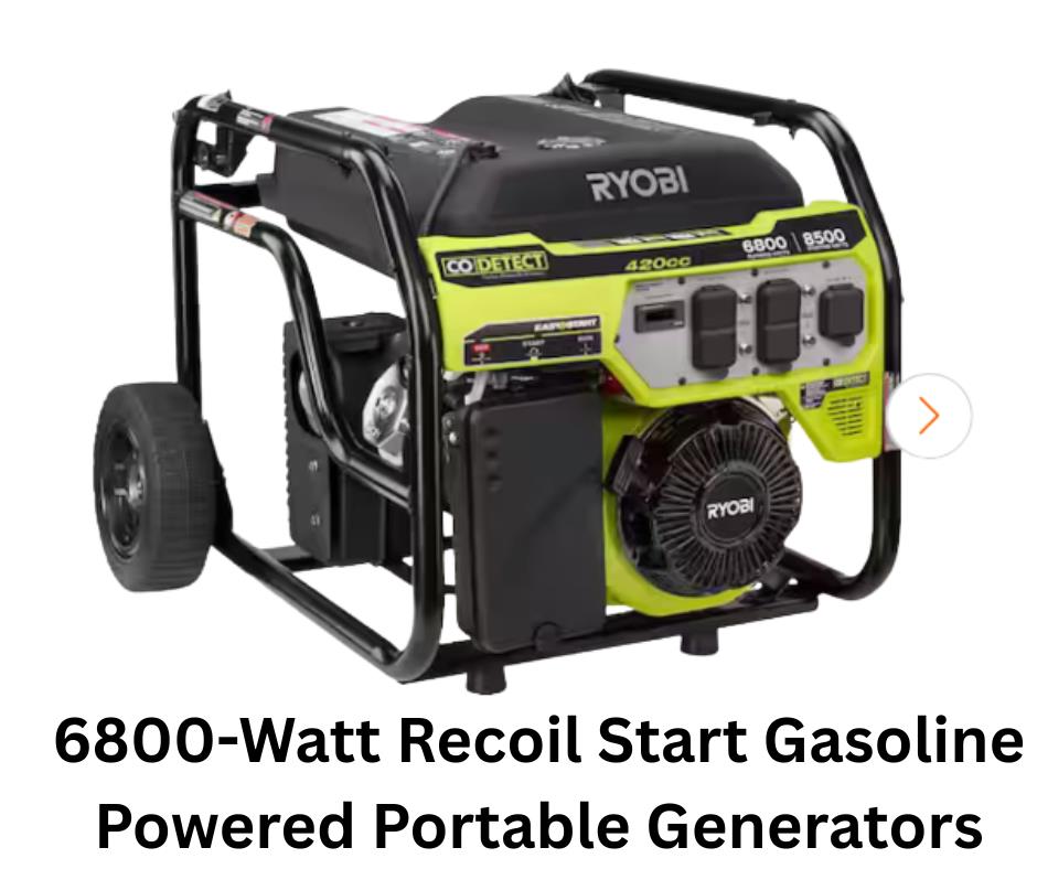 Generator Deal- Ryobi