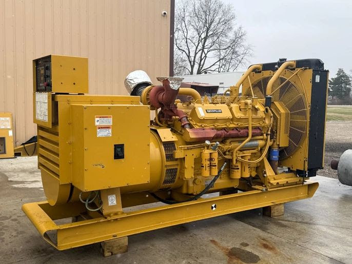 1996 CAT 3412 500KW Diesel Generator