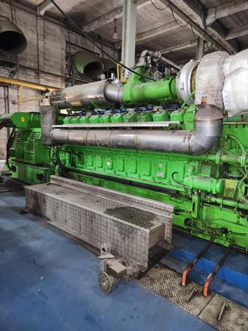  1 No  - JENBACHER J 620 GS - NL , 3431 KW , 50 Hz , 1500 RPM , Year 2011