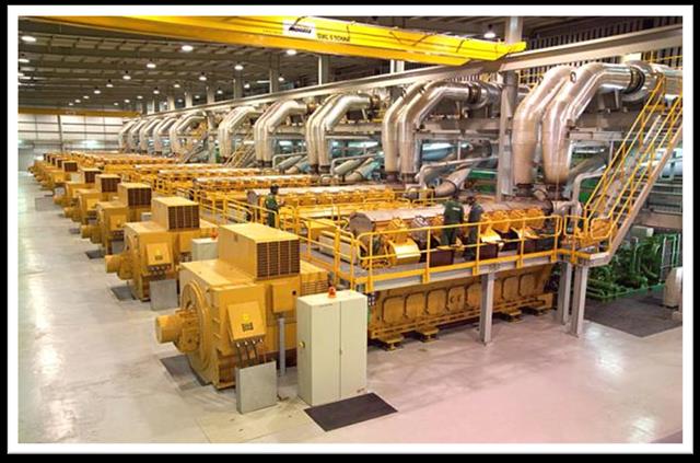 100 MW CAT HFO Power Plant 