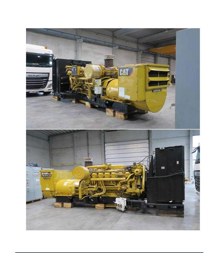 Caterpillar 3512 available - Techno-commercial proposal 