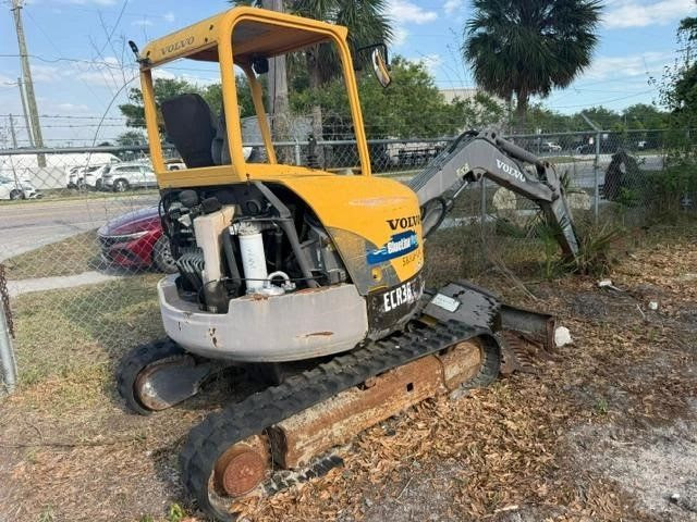 2013 Volvo ECR38 Mini Excavator (Needs Repair or Parts Unit)
