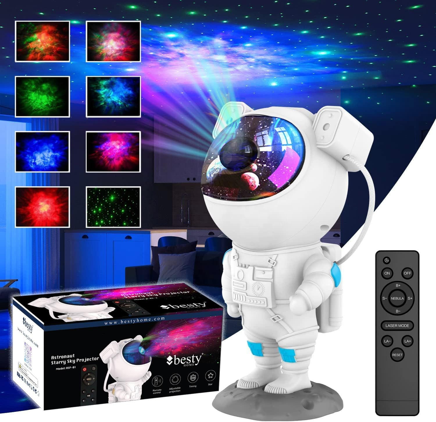 Astronaut Projector. 1078 Units. EXW Los Angeles $7.75 Unit.