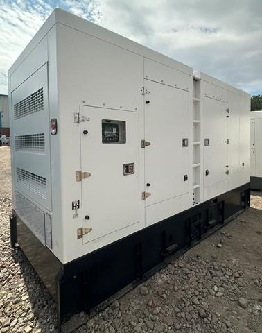 Used 300 kva Volvo/MeccAlte Acoustic Generator.