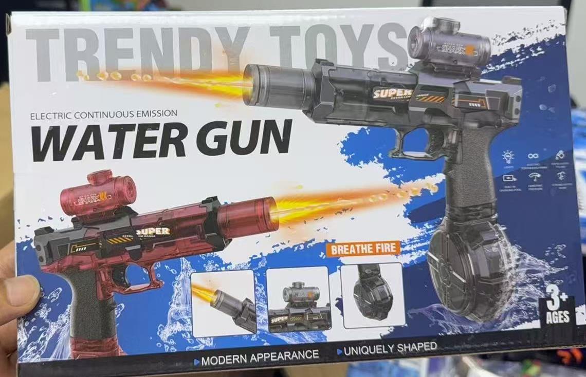 Water Gun Toys Closeout.  2694 Units. EXW GA USA $7.00 Unit.