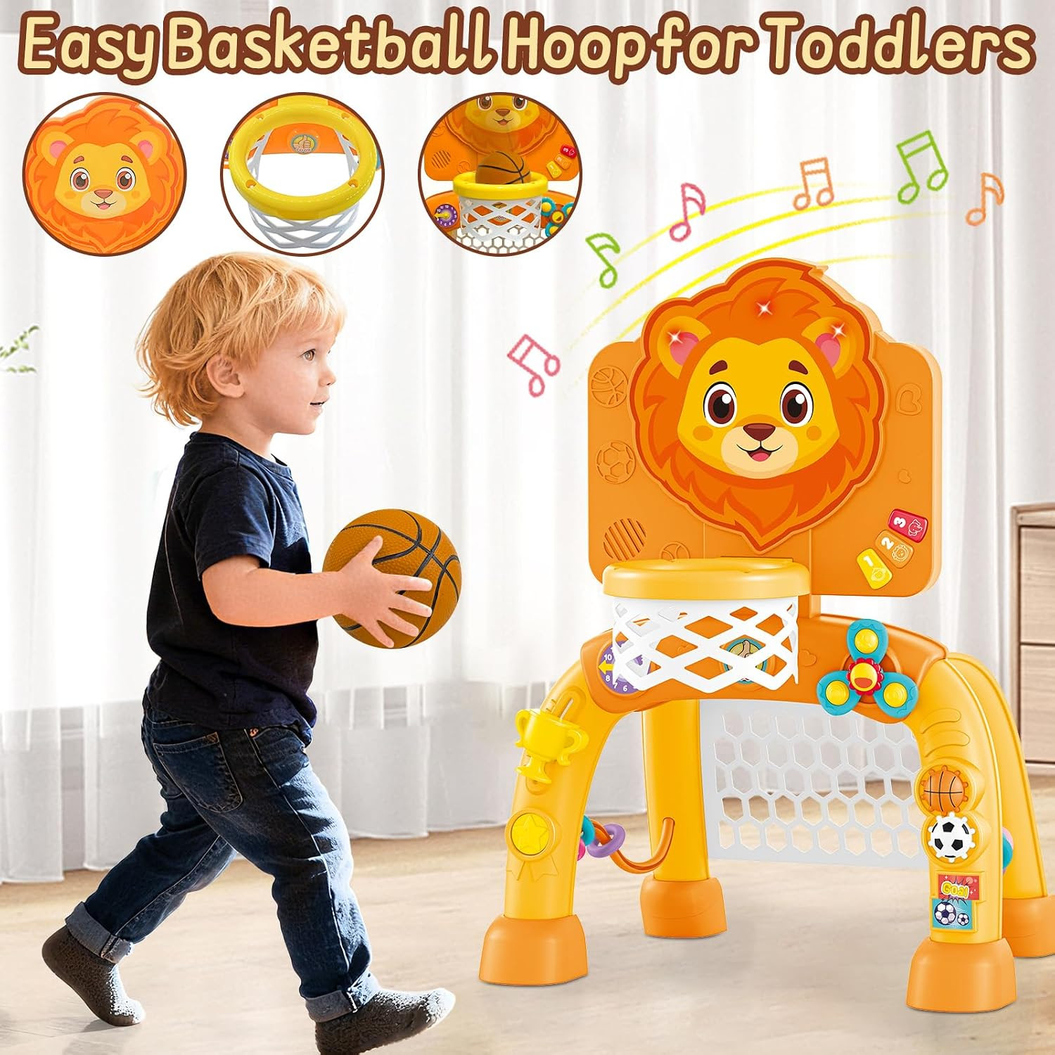 2 in 1 Basketball Hoop and Soccer Goal Set. 1000 Units.  EXW NJ $12.95 Unit. Retail $44.99