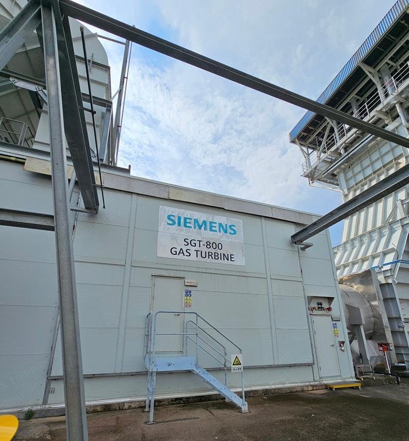 Siemens, SGT-800 DLE, 2017, 156MW, 50Hz, Combined Cycle Gas & Steam Turbine Power Plant