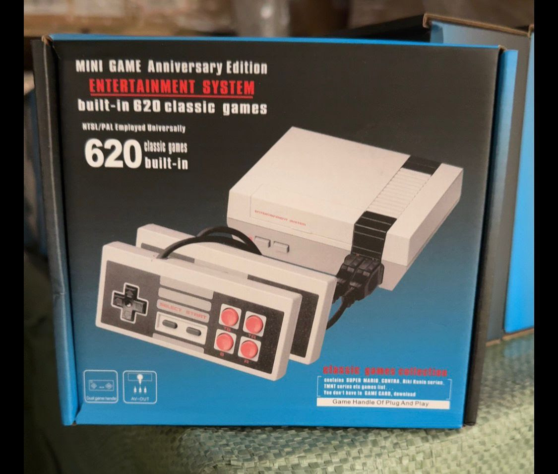 Built-in with 620 Retro Games. 2000 Units.  EXW Los Angeles $9.95 Unit. Retail $49.99