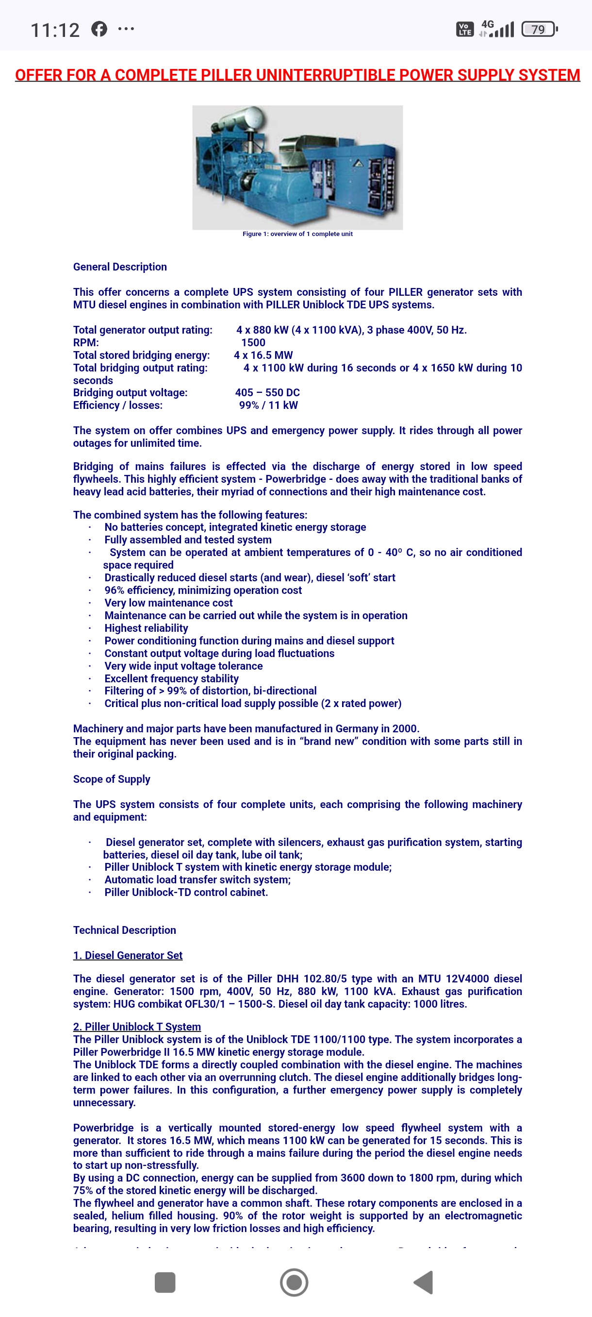 RFQ piller power supply