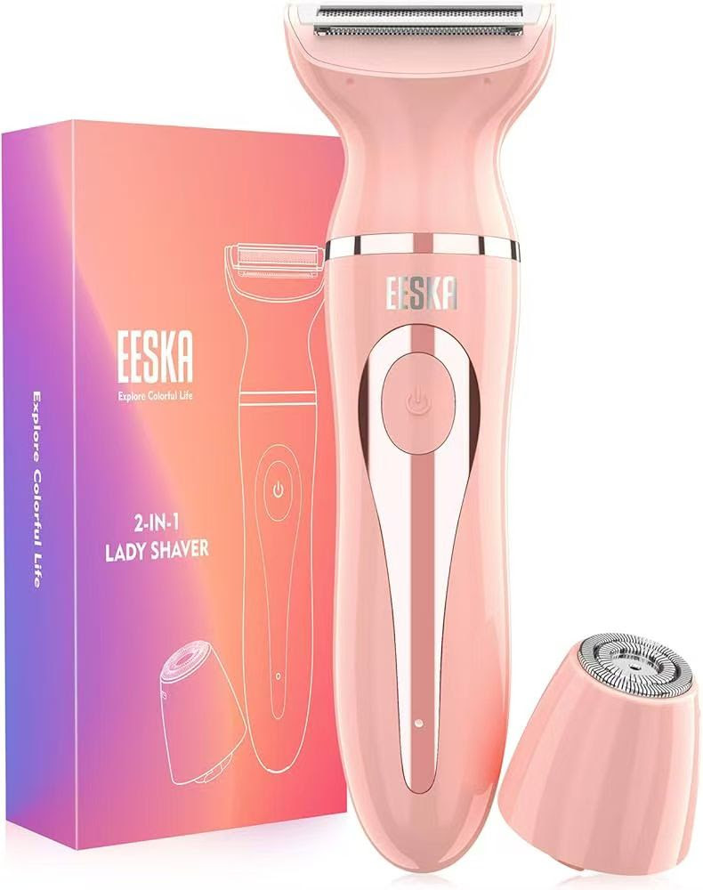 EESKA 2-in-1 Ladies Electric Razor. 10,000 Units. EXW Los Angeles $7.95 Unit.