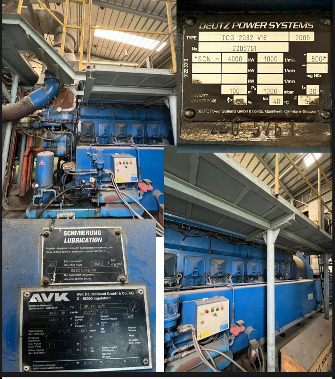 MWM TCG 2032V16 - Year 2005 - Ref : P/AA-94 - 10.2.2026