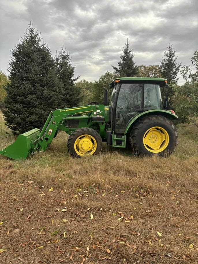 2002 John Deere 5075 4x4 Tractor Loader