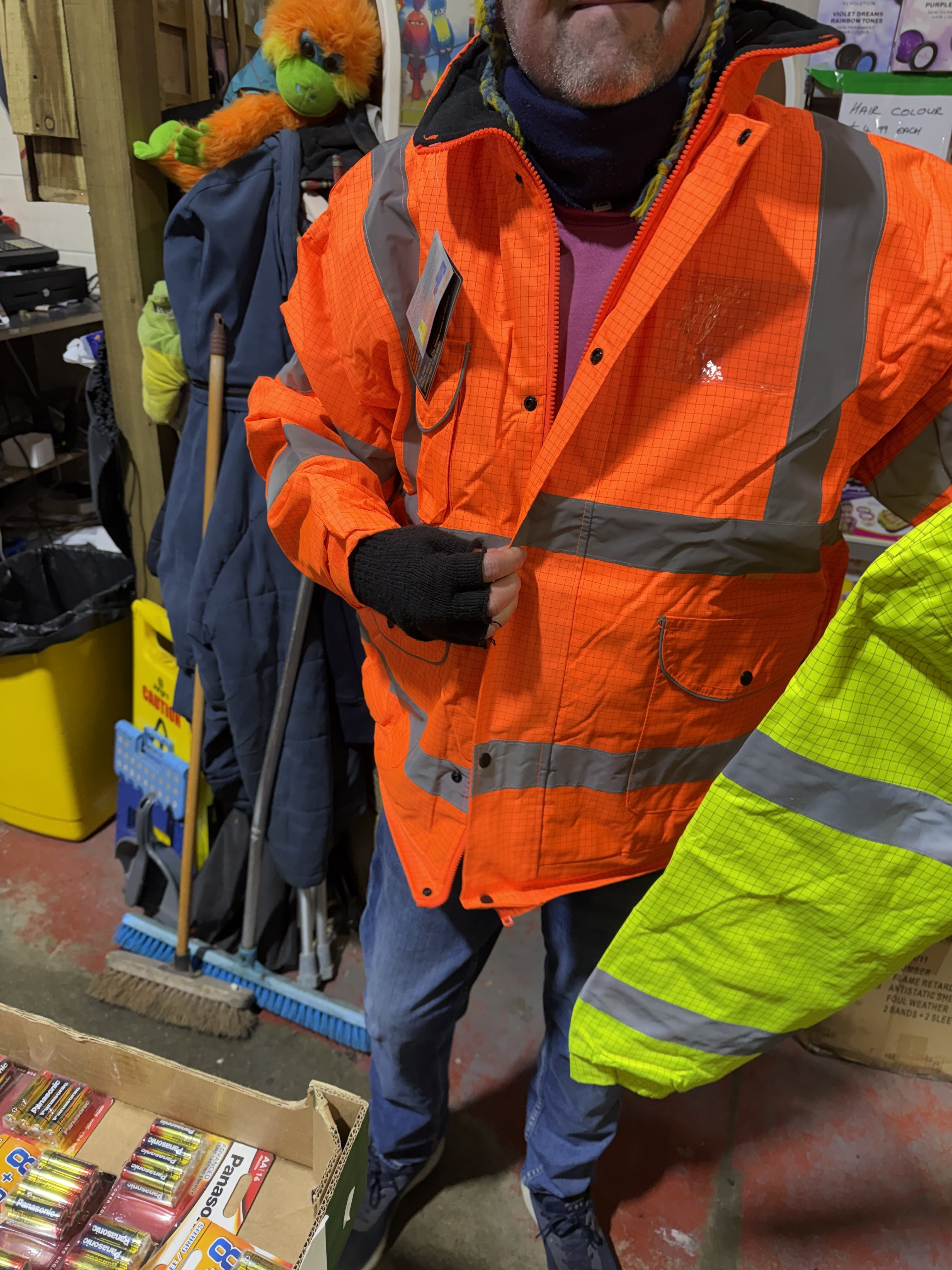 HI VIZ FLAME RETARDANT COATS