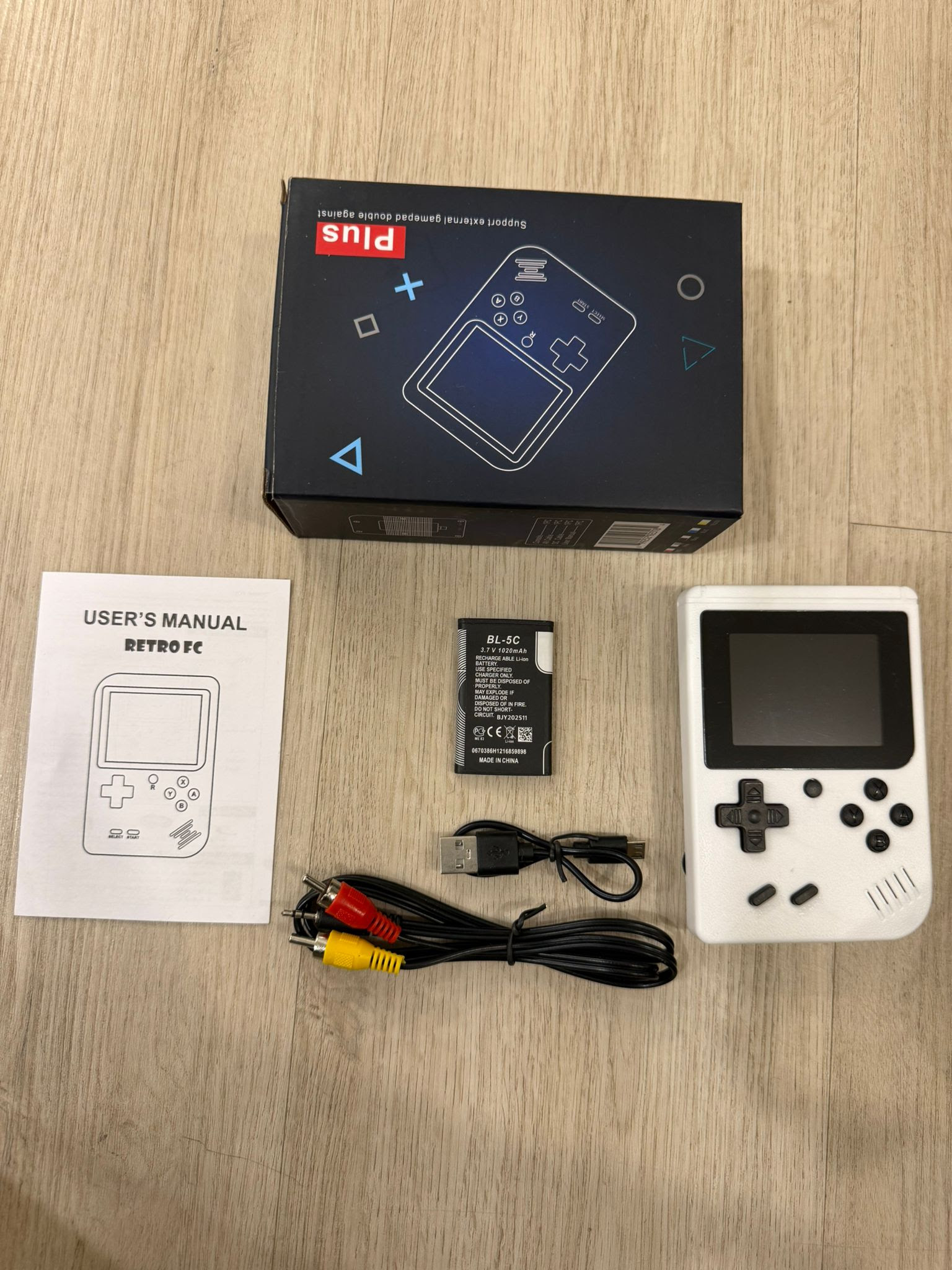 Game Box Plus 500 In 1 Handheld Gaming Console.  1000 Units. EXW Los Angeles $8.75 Unit. Retail $19.99