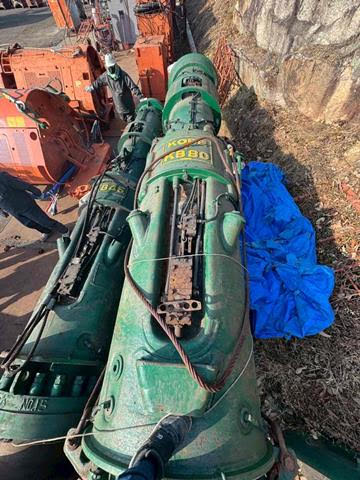 Three Units of Diesel Hammers