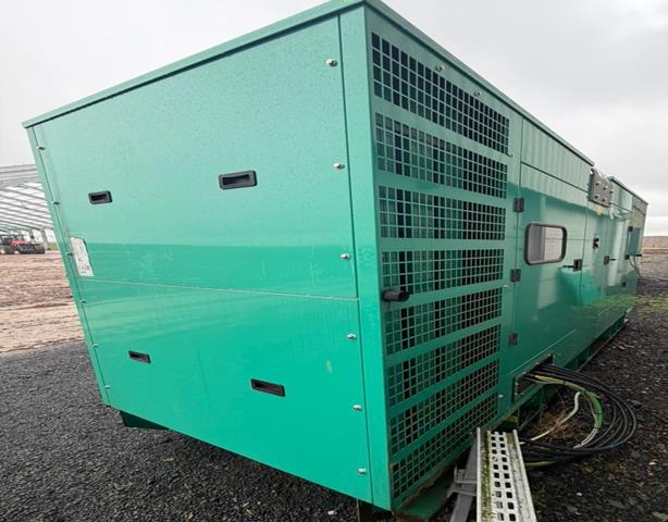  2018, Used C330 D5, Cummins/Stamford, Open Type generator.