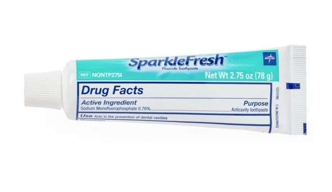 SparkleFresh 0.85oz & 2.75oz Toothpaste. 650,000 Units. EXW Los Angeles $0.65 Unit. Retail $3.16