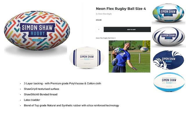 Simon Shaw Rugby Balls Europe