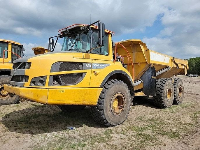 (5) 2021 Volvo A25G Haul Trucks, 1 Owner! 