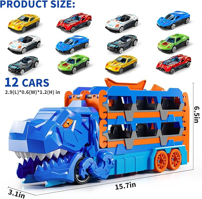 Transport Dinosaur & Transport Truck Kids Toy Car .10,000 Units. EXW Los Angeles $5.95 Unit. Retail $39.99
