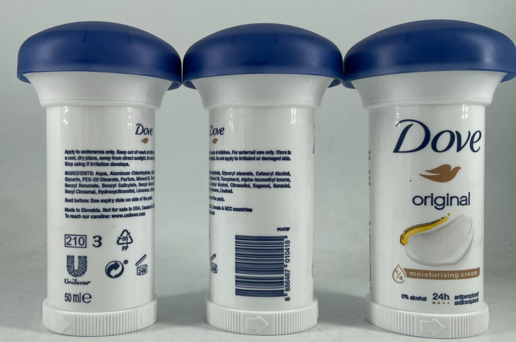 RFQ Dove deo cream 50ml (mushroom)