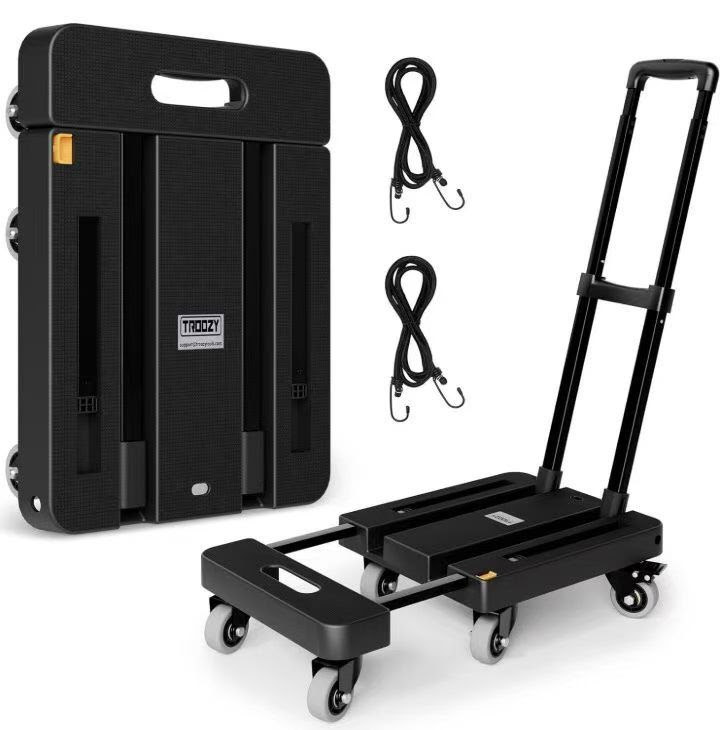 TROOZY Heavy Duty Folding Hand Truck. 756 Units. EXW Los Angeles $17.75 Unit. Retail $39.99