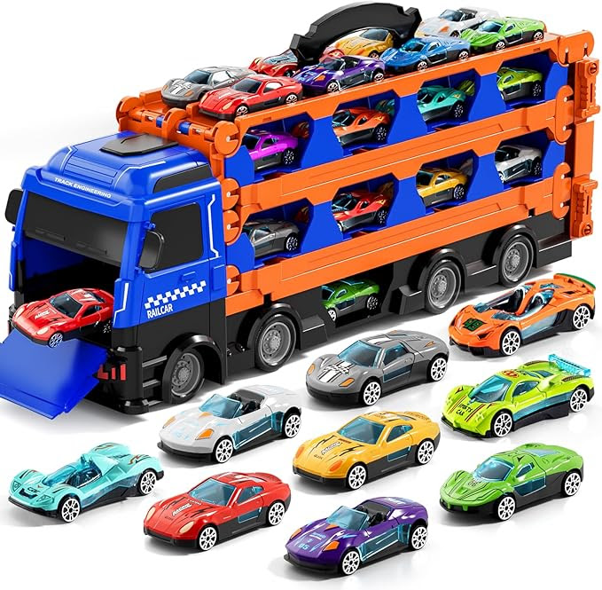 Transport Truck Kids Toy Car . 7000 Units.  EXW Los Angeles  $6.95 Unit. Retail $39.99